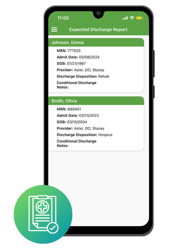 Clinical Management Tools by MediMobile - Length of Stay Management Tools