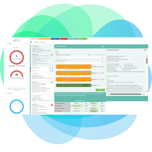 MediMobile Genesis Reading Clinical Documentation and Automatically Proving CPT and ICD-10 Diagnosis Codes