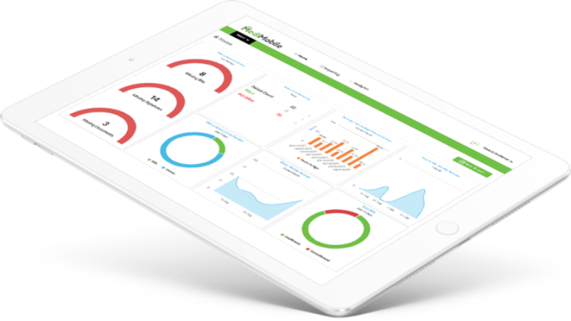 MediMobile Interface View on iPad and Tablet